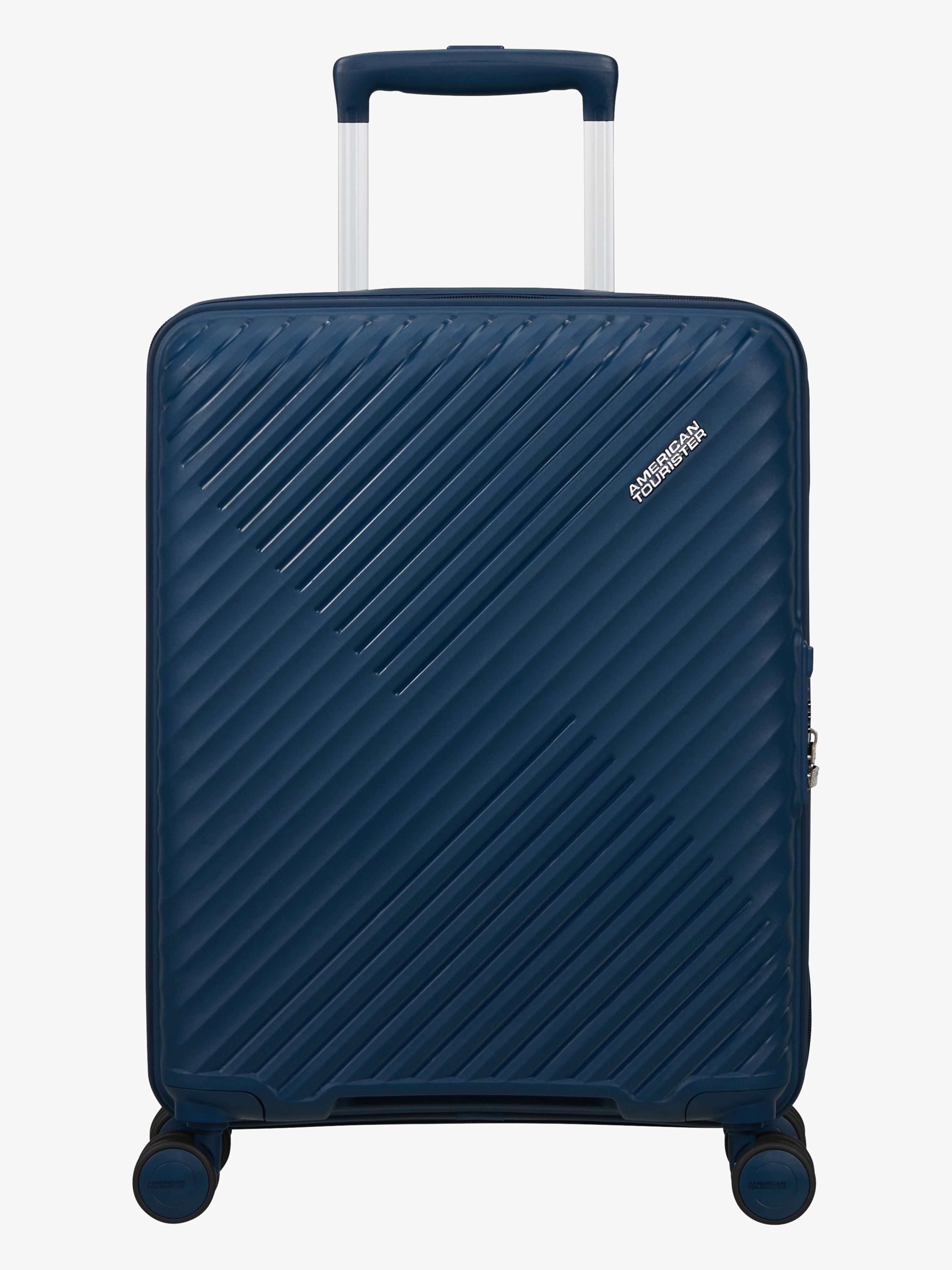 American Tourister Diablast Spinner Kuffert 35L, Darkwave Blue