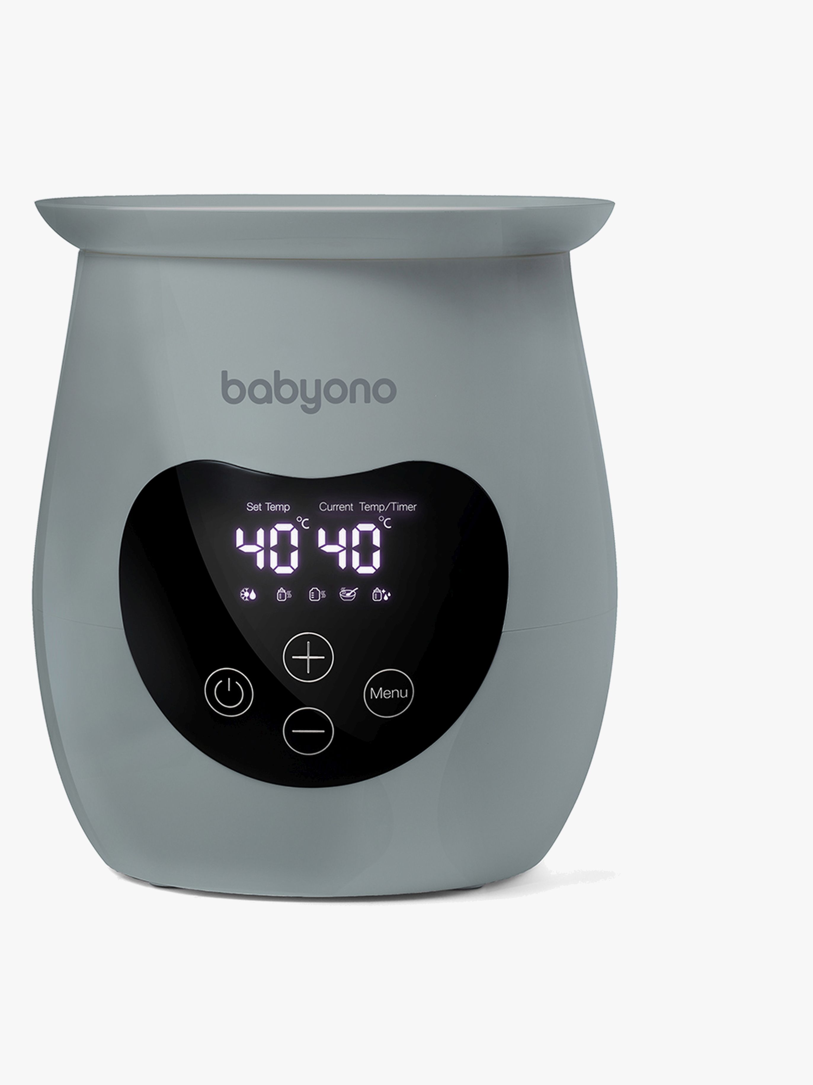Babyono Honey Elektrisk Flaskevarmer og Sterilisator, Grå