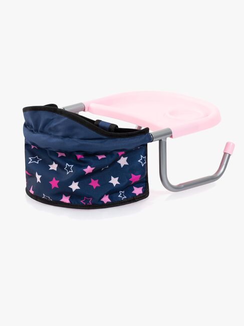 Bayer Design Babystol til Bord med Bakke, Blå/Pink