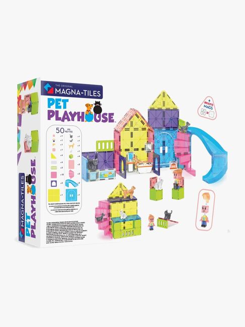 MAGNA-TILES Dyrelegeplads Byggesæt 50 Dele