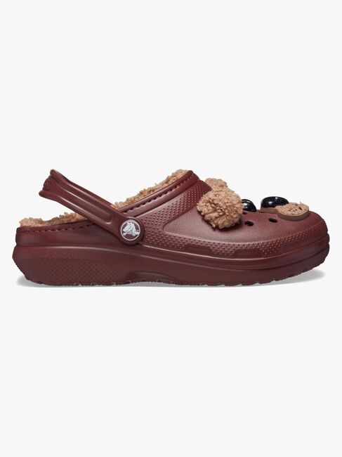 Crocs Classic Forede Hjemmesko, Bear/Dark Clay