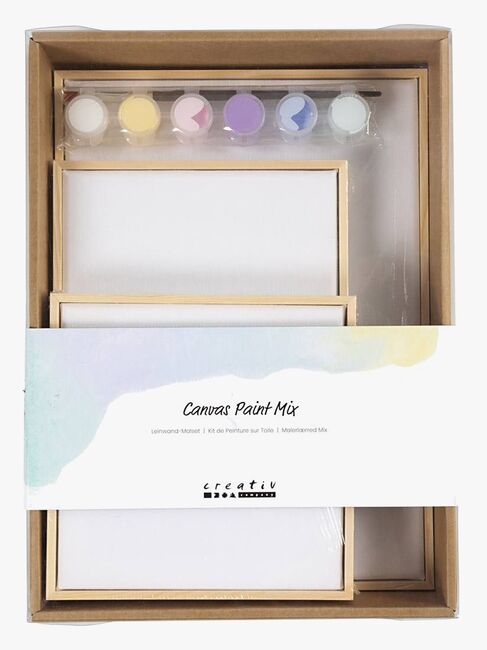 Creativ Company Malerlærreder 3-pak, Pastel