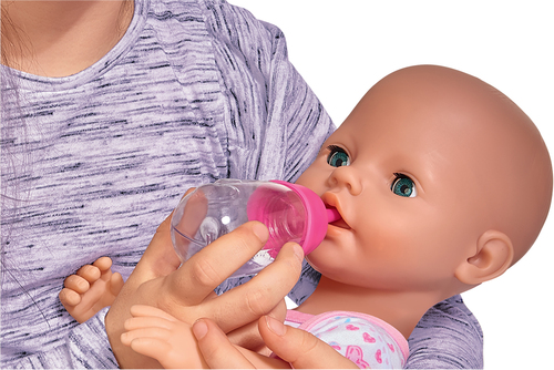 New Born Baby Dukke Spise-Tisse 38 cm