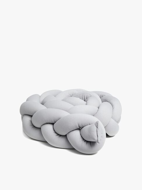 Alice & Fox ALEAH Flettet Sengerand 200cm, Light Grey