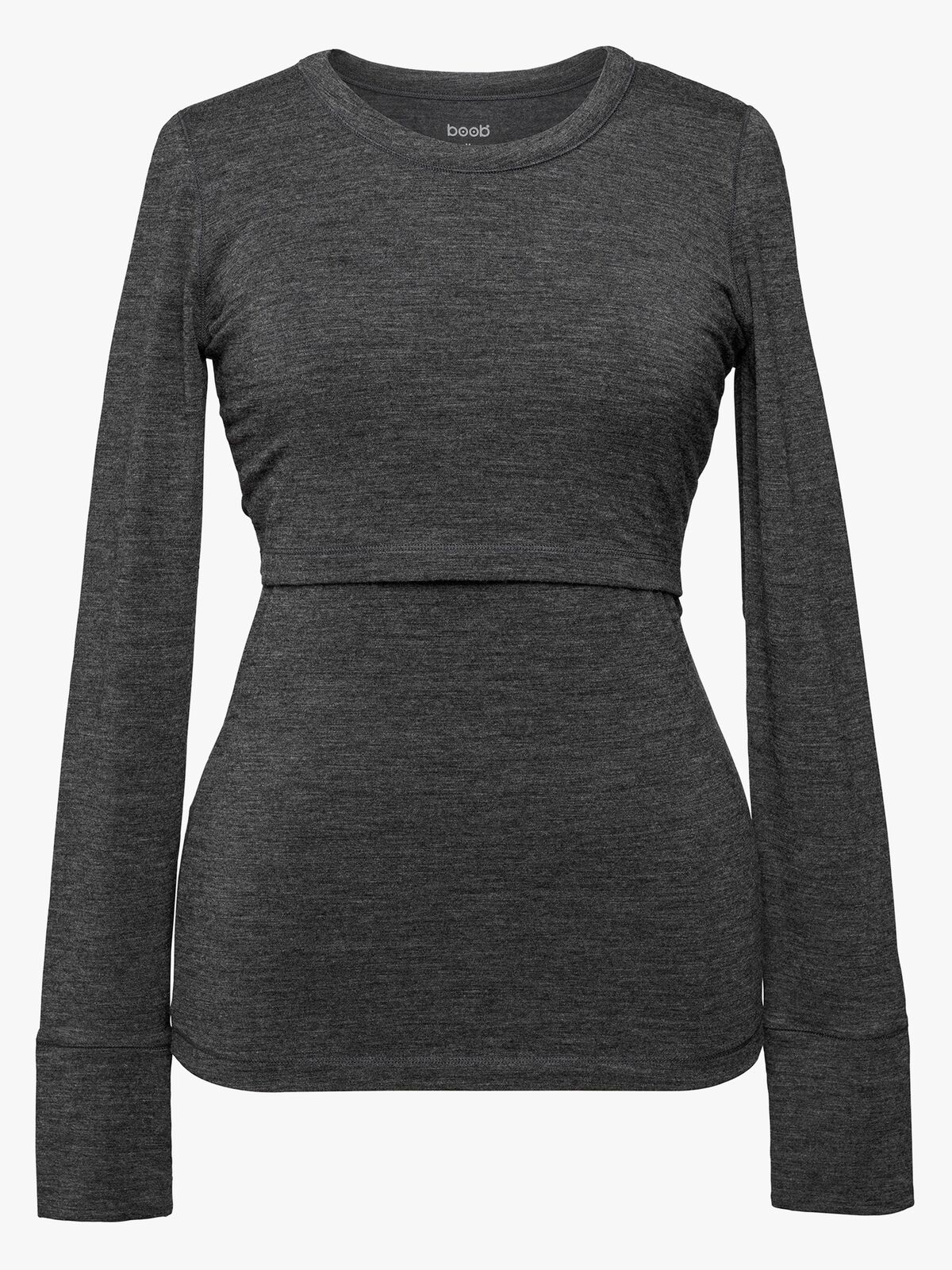 Boob Merino Wool Trøje, Dk Greymelange