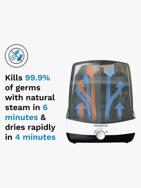 Baby Brezza Superfast Sterilisator og Tørrer