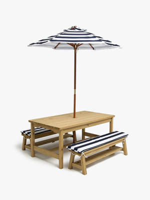 Woodlii Picnicbord Sæt med Bænke, Natur