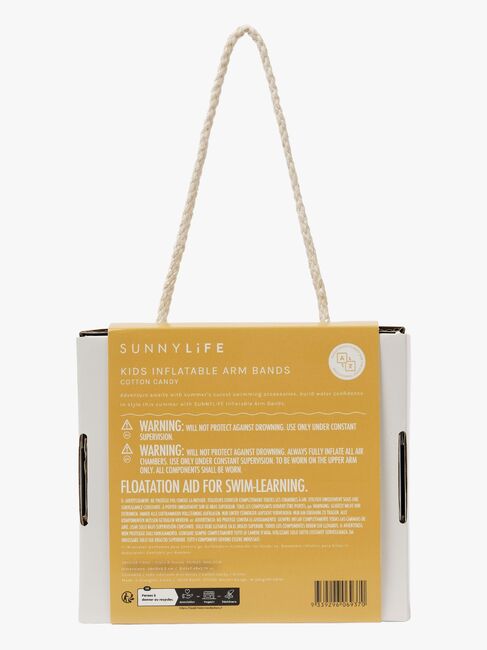 SUNNYLiFE Badevinger, Cotton Candy Glitter