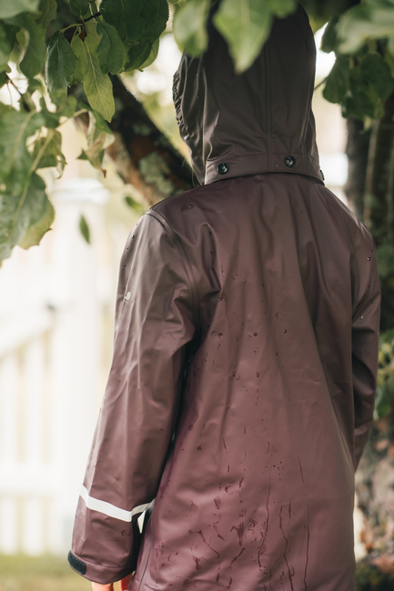 Lindberg Vestby Foret Regnjakke, Plum