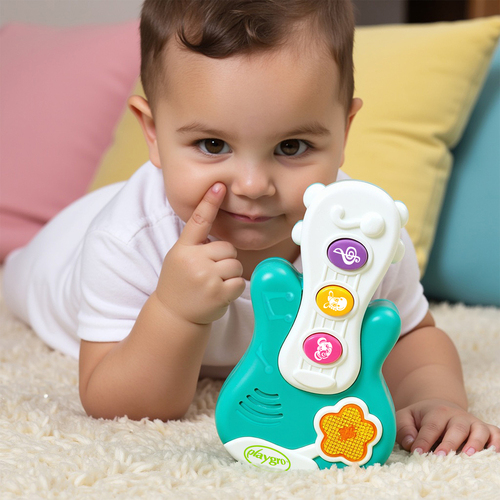 PlayGro Little Strummer Light-Up Guitar Aktivitetslegetøj