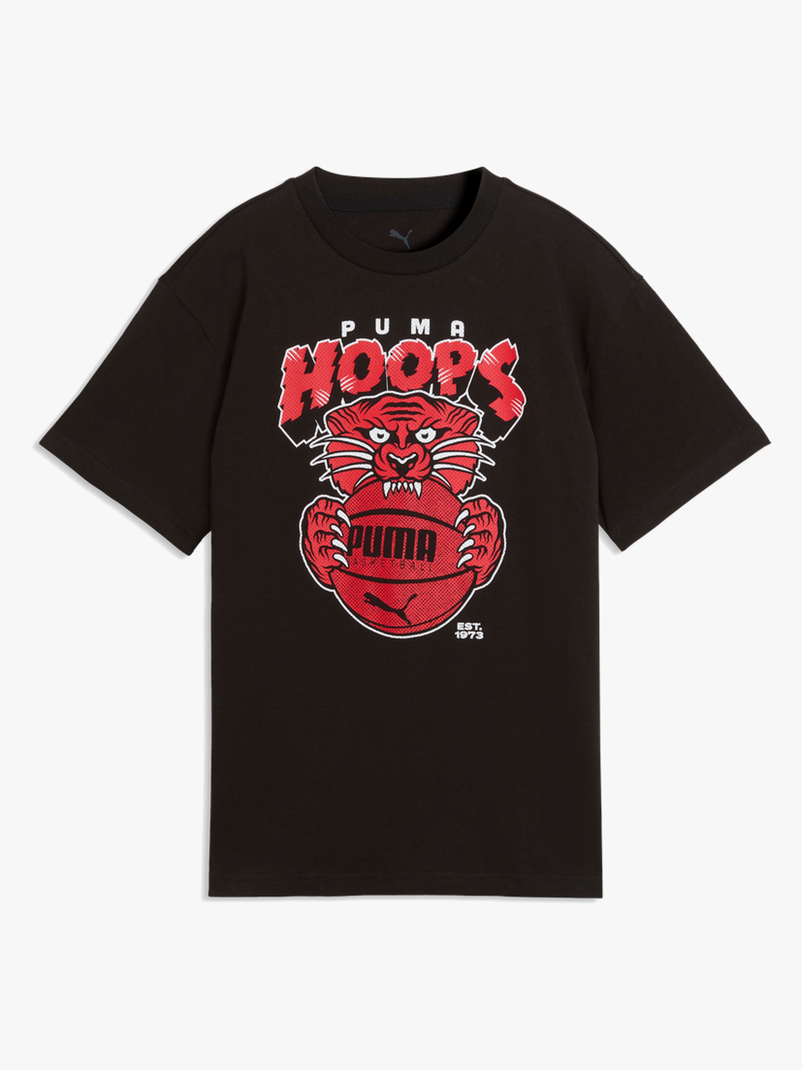 Puma Basketball Flagrant Foul T-shirt, Sort, 140
