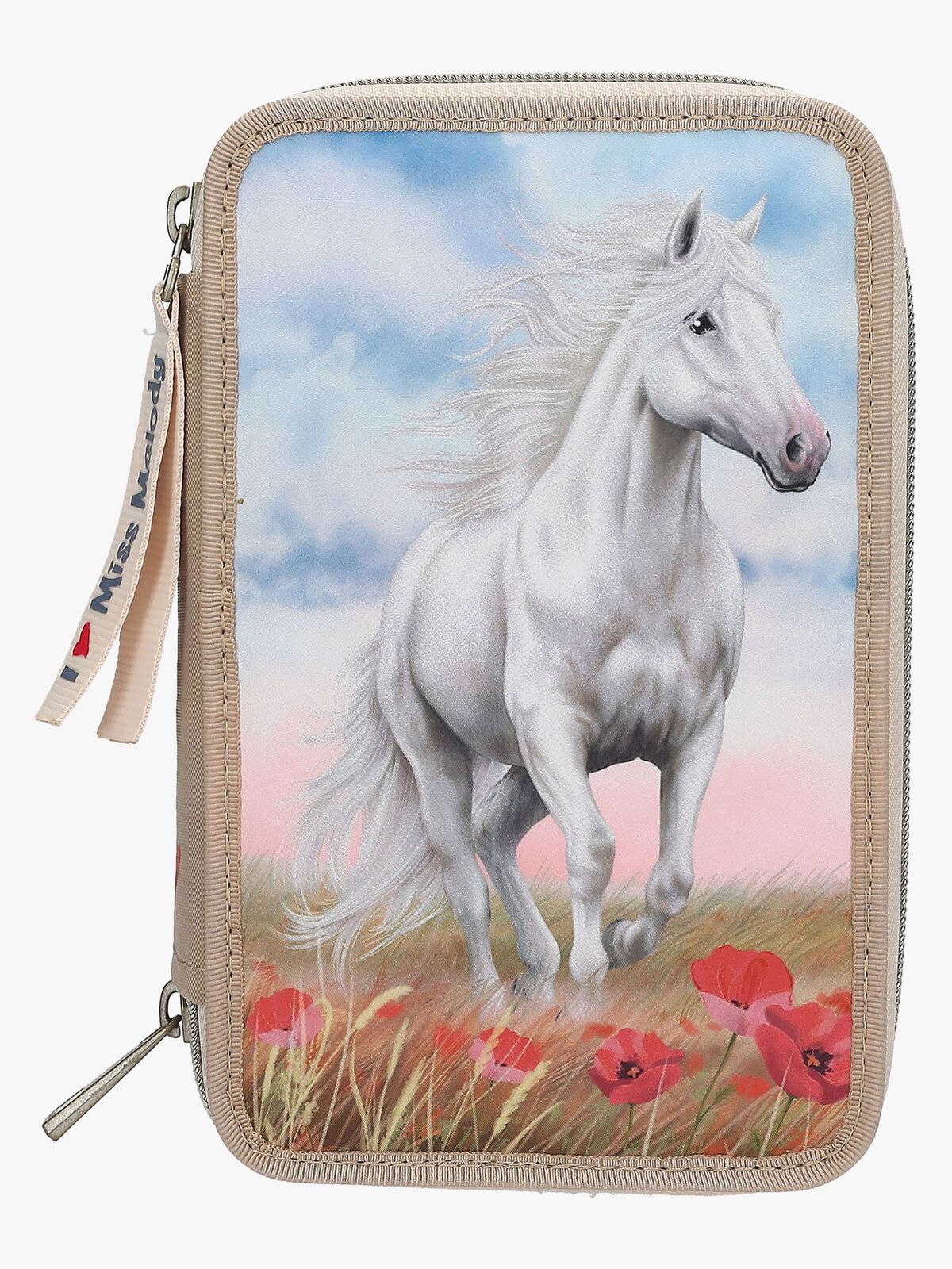 Miss Melody Penalhus med 3 Rum Poppy, Sandfarvet