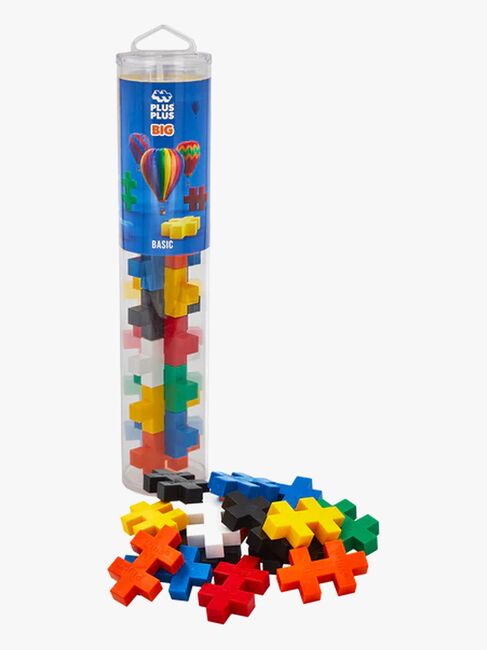 Plus-Plus BIG Byggesæt med Bundplade & Tube 3x15 Dele