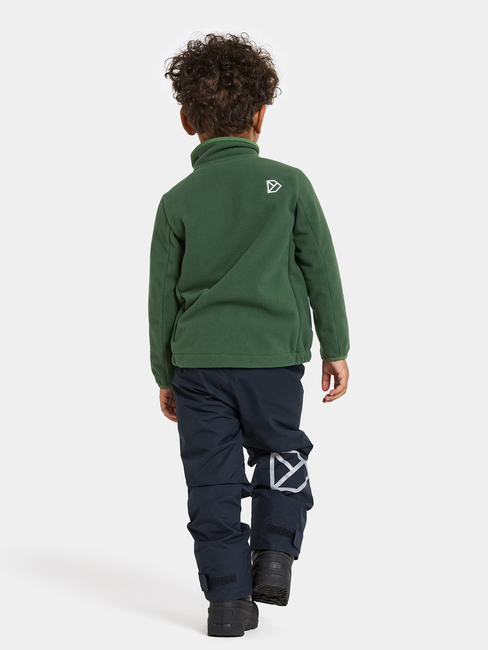 Didriksons Muskot  Vindtæt Vindtæt Fleecetrøje, Pine Green