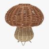 OYOY Mushroom Rattan Nattlampa, Nature