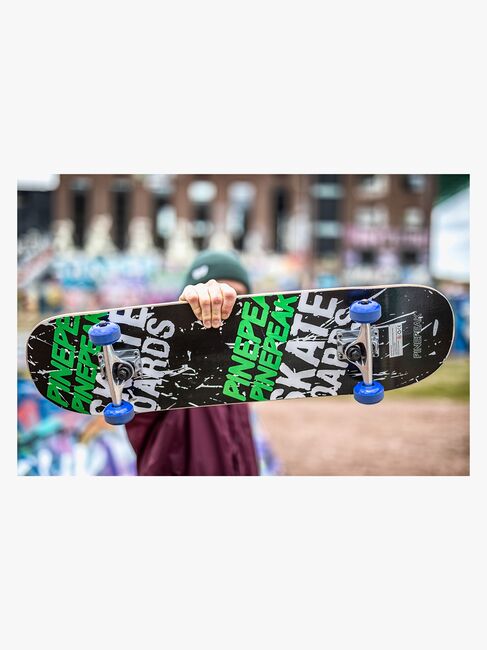 Pinepeak Skateboard, Blå/Grøn