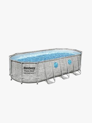 Bestway Power Steel Swim Vista Series Oval poolsæt 549x274x122 cm