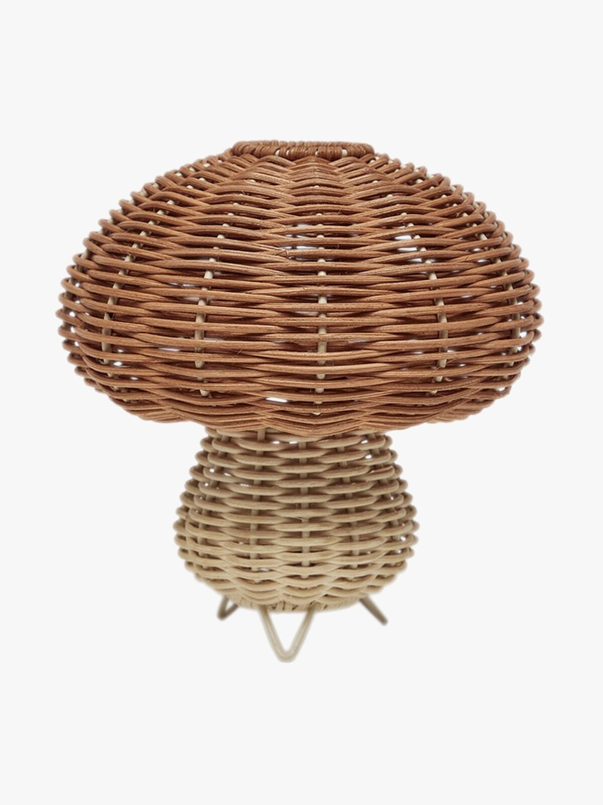 OYOY Mushroom Rattan Nattlampa, Nature