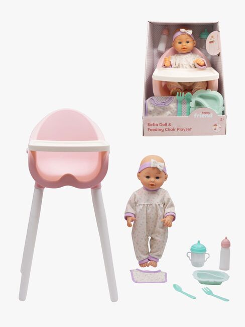 Happy Friend Dukke med Højstol Sofia 35 cm 504246-2139_1.jpg