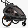 Lionelo Cama Cykelanhænger, Grey Graphite