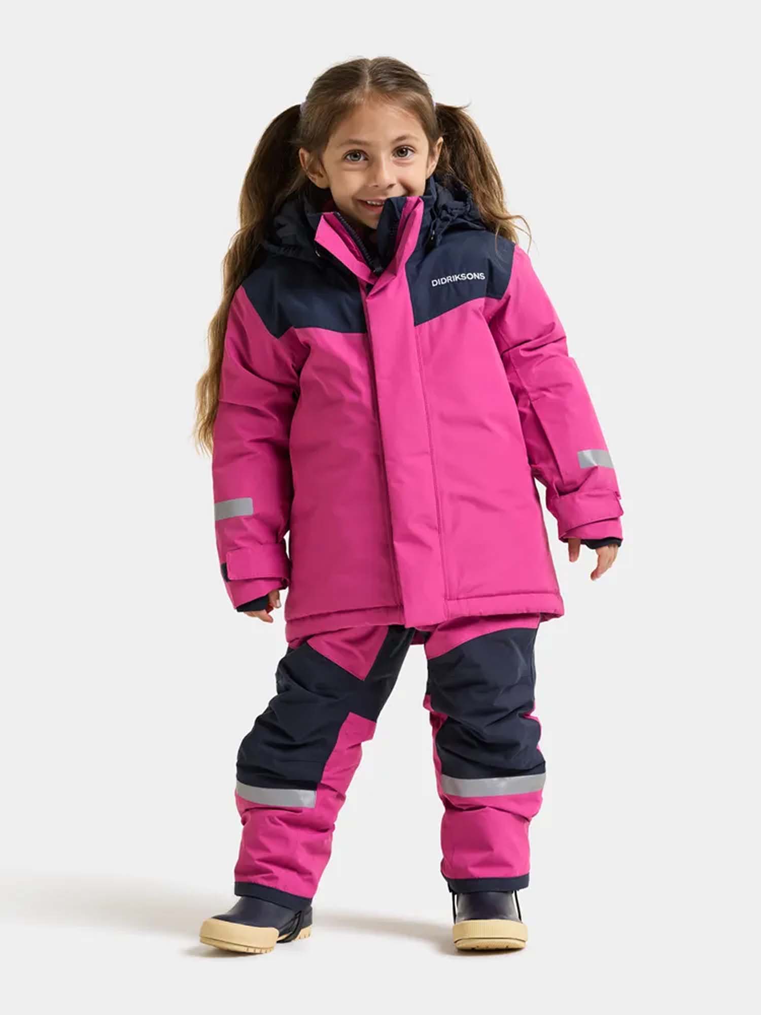 Didriksons Skare Skisæt, Cactus Pink, 80