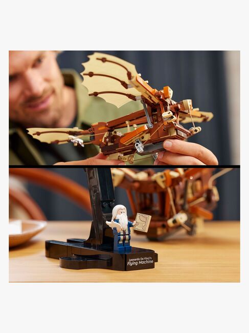 LEGO Icons 10363 Leonardo da Vincis flyvemaskine