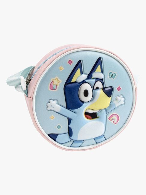 Bluey 3D Skuldertaske, Blå