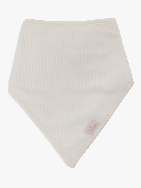 Jollein Velvet Rib Bandana Savlemække 2-pak, Wild Rose/Ivory
