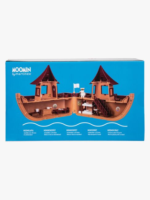 Mumitroldene Det Gode Skib Haffsårkester Båd med 1 Figurer