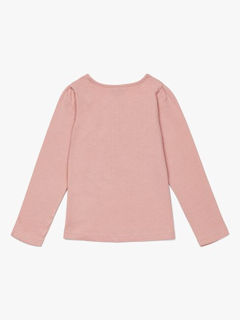 Luca & Lola Fabianna Langærmet T-shirt, Pink