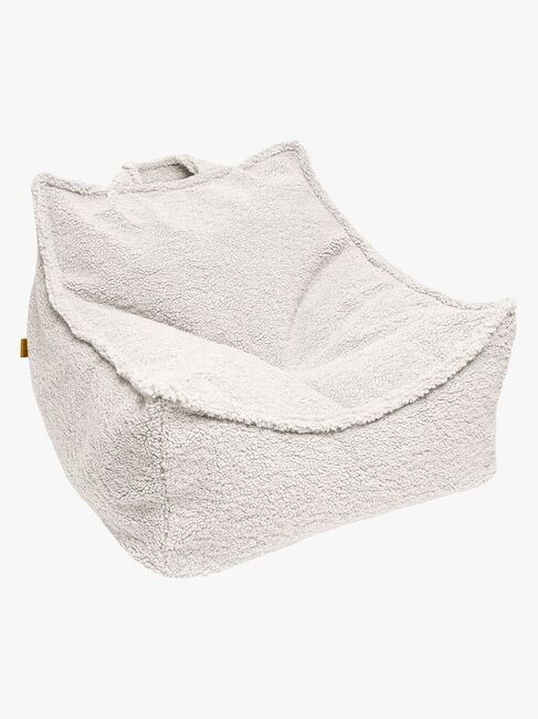 Meowbaby Bearly Sækkestol, Cremefarvet