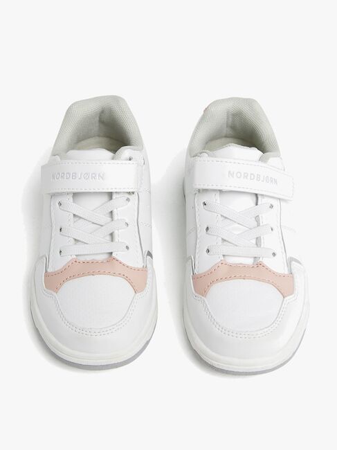 Nordbjørn Fido Sneakers, Hvid/Lyserød