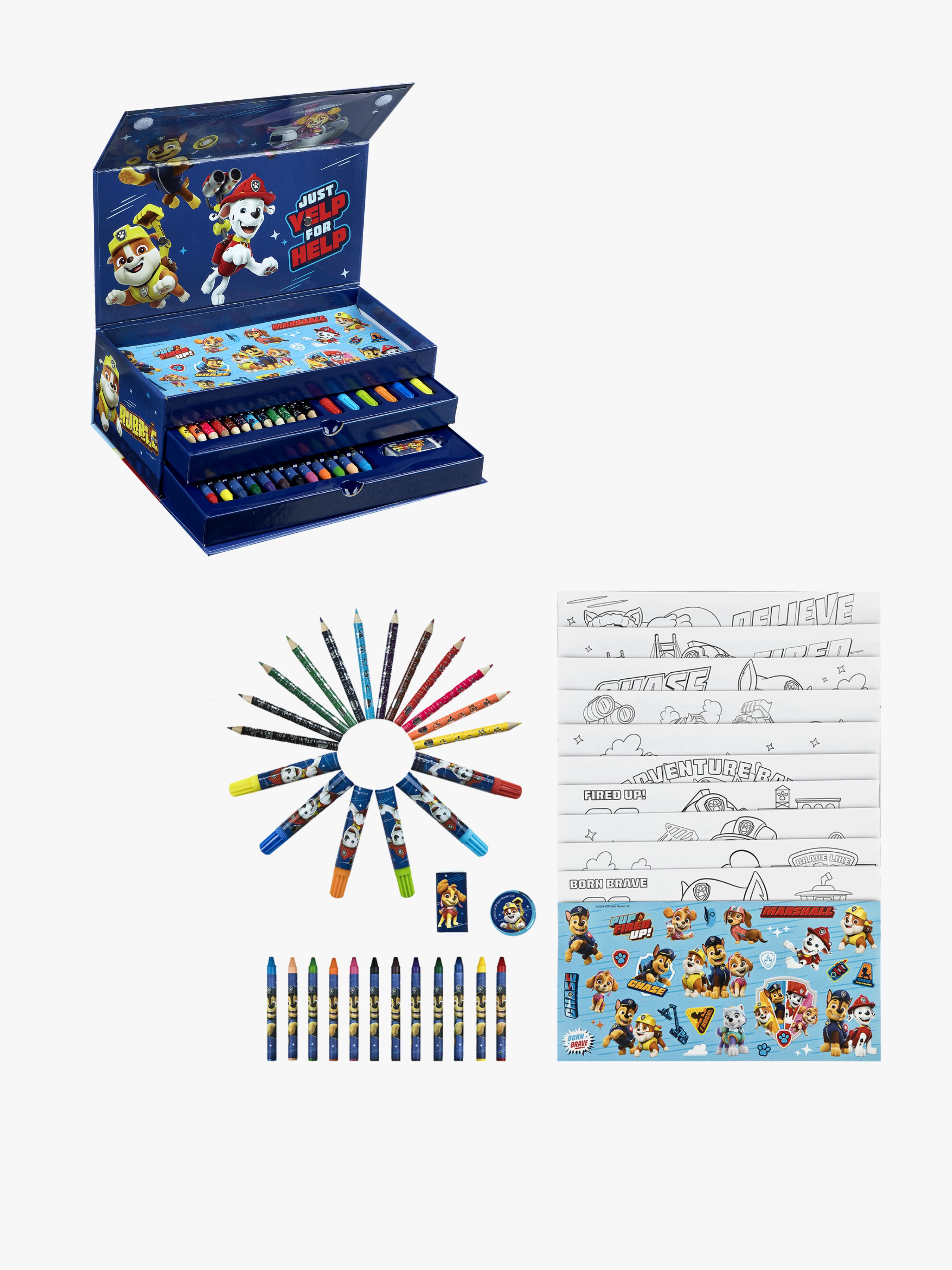 Disney Paw Patrol Malesæt 44 Dele