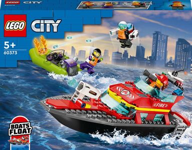 LEGO City Fire 60373 Brandvæsnets redningsbåd