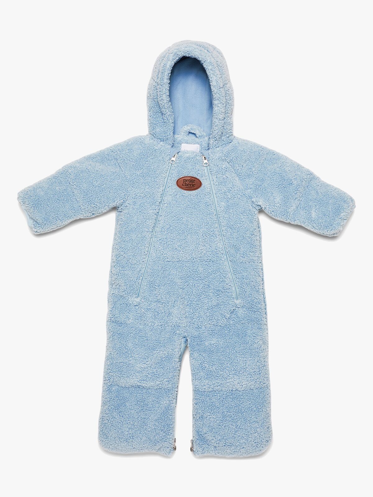 Petite Chérie Blanche Kørepose 2-in-1 Teddy, Blue Fog