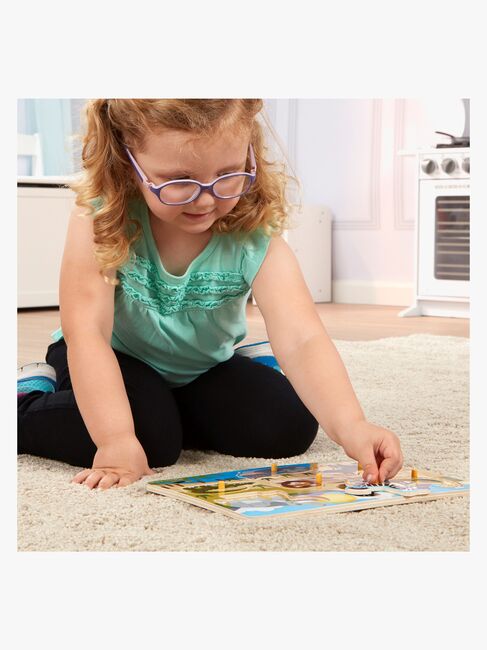 Melissa & Doug Knoppuslespil Safari 7 Brikker