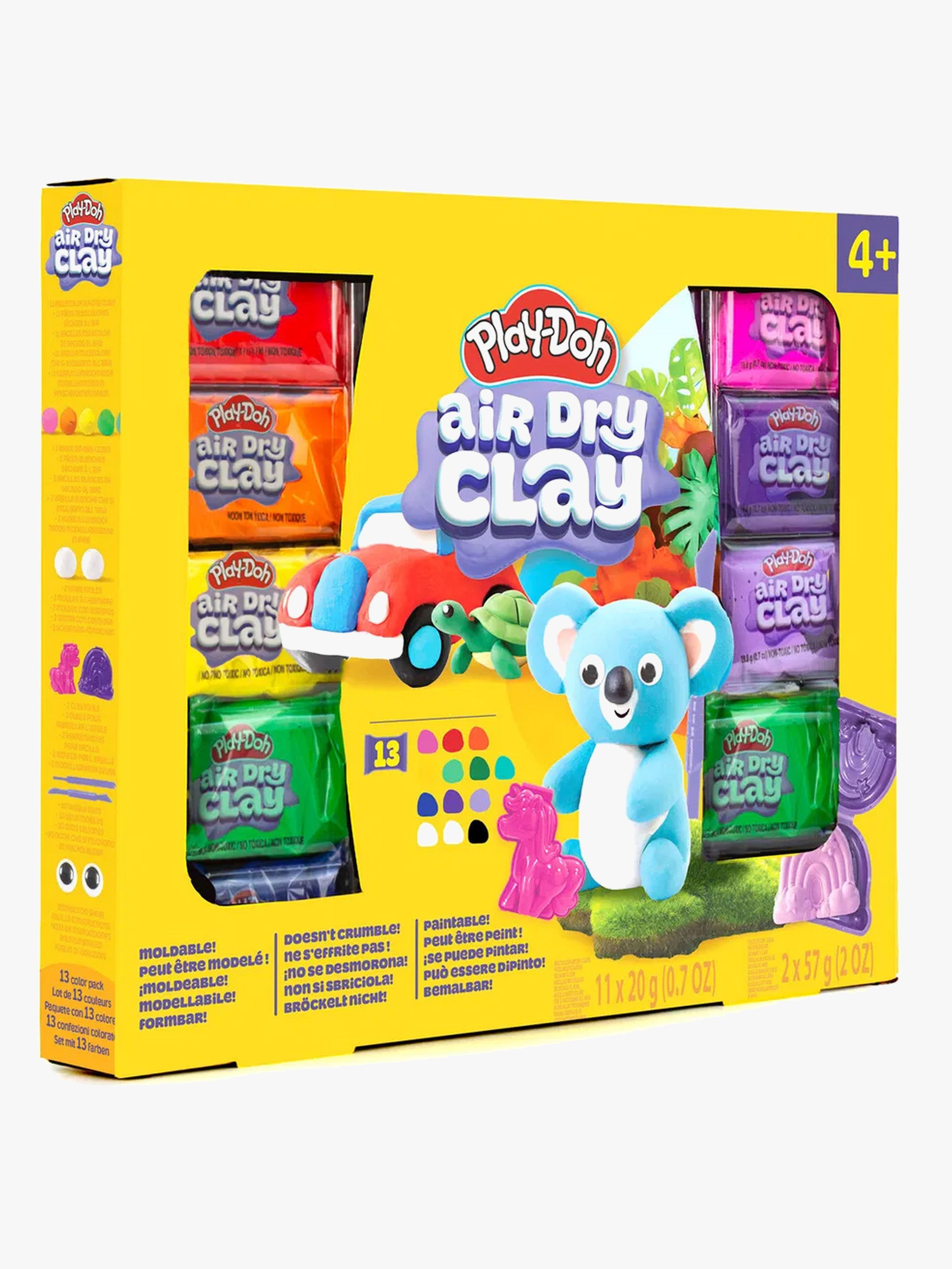 Play-Doh Modellervoks Air Dry 13 Farver