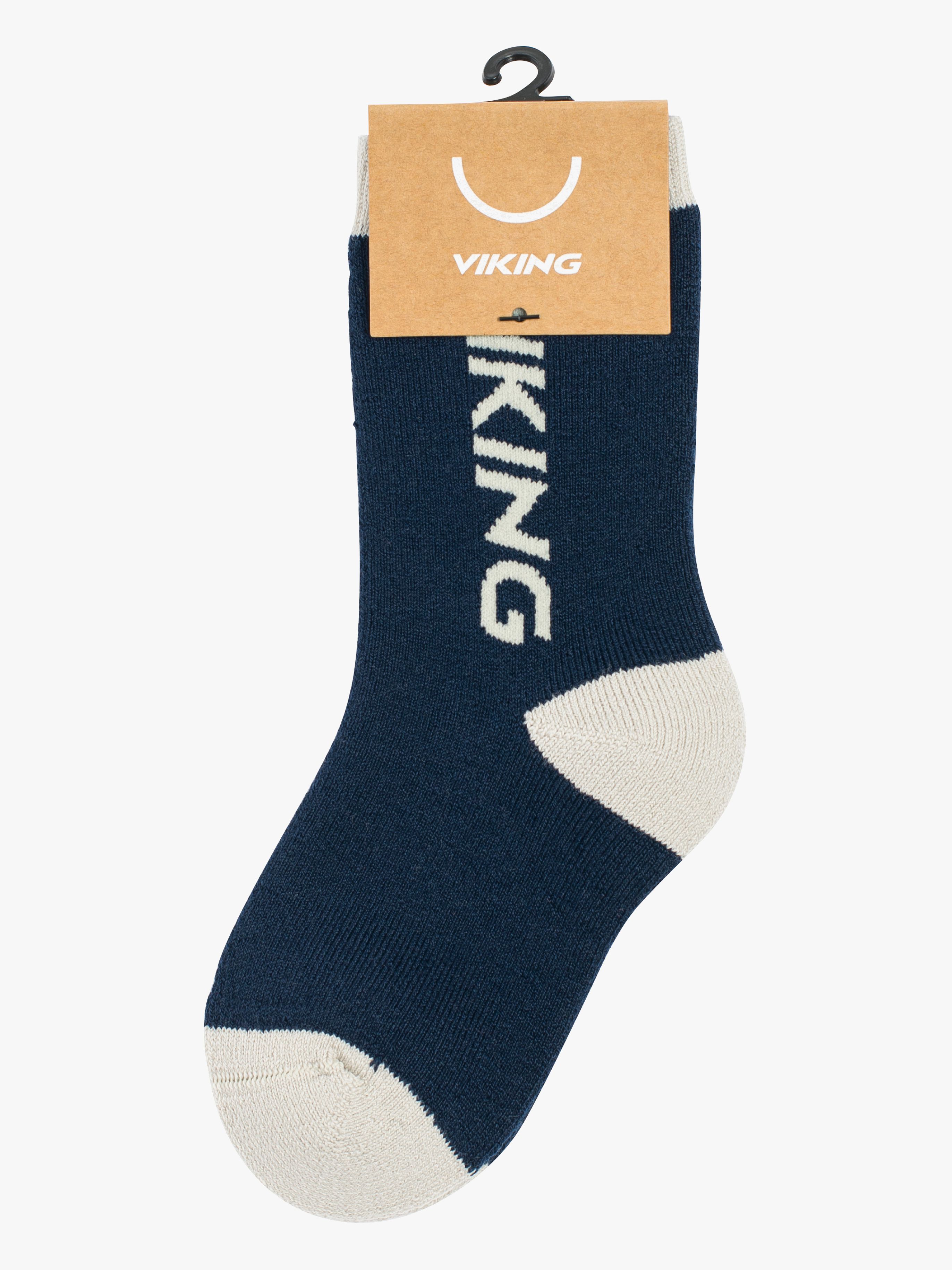 Viking Play Strømper Merinomix, Navy, 34-36