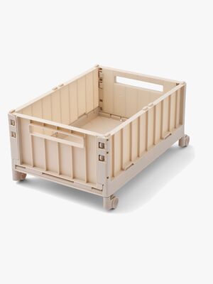 LIEWOOD Weston Opbevaringskasse med Hjul L, Sandy