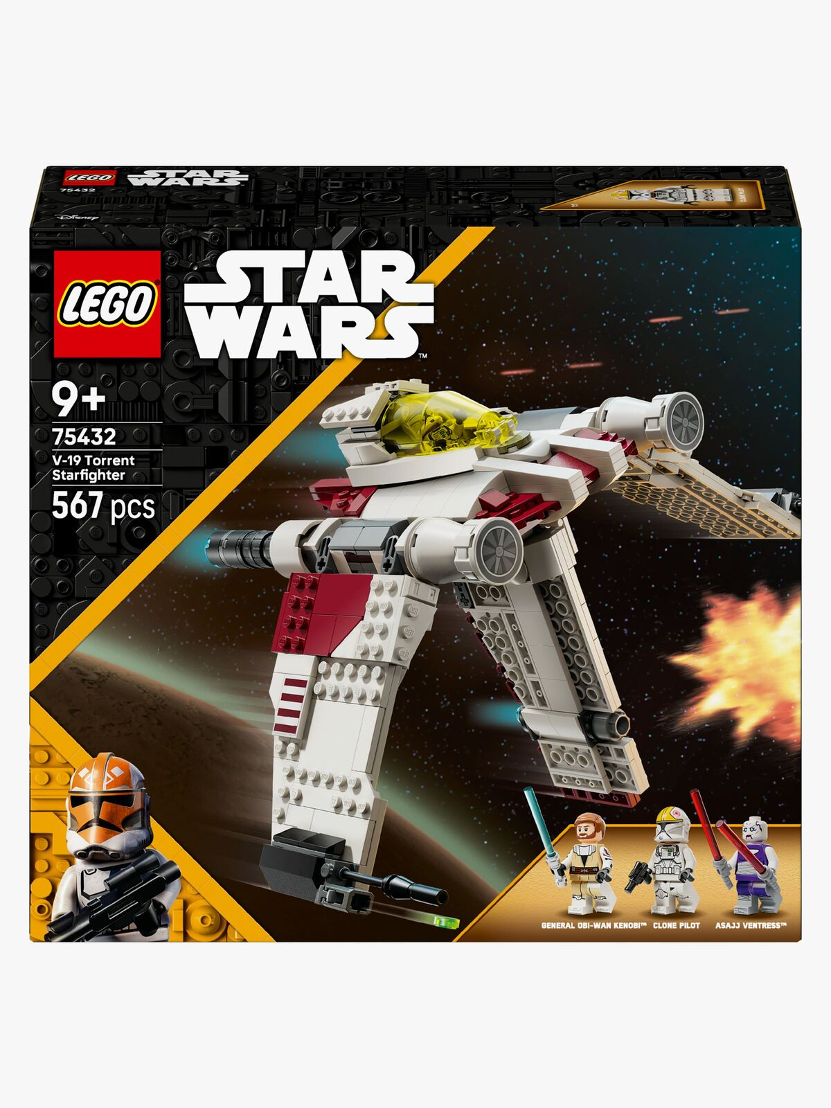 LEGO Star Wars 75432 V-19 Torrent-stjernejager