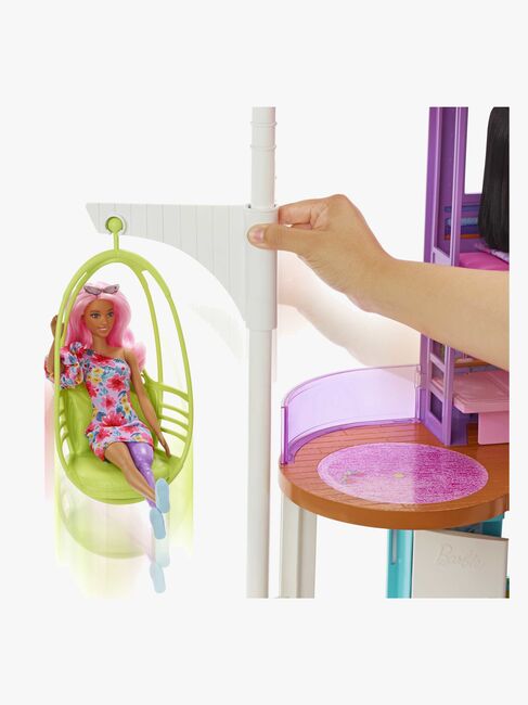 Barbie Malibu Feriehus med Møbler & Tilbehør