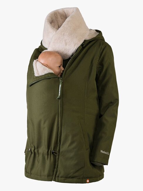 Wombat Graviditetsjakke, Grøn/Beige