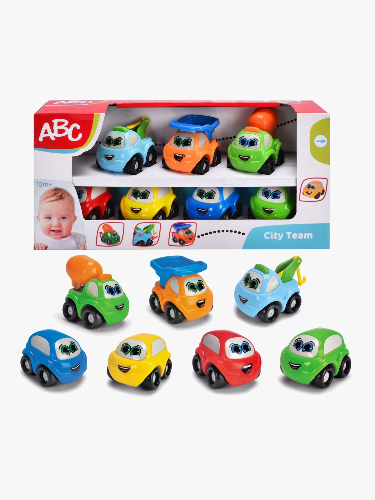 ABC City Team Legetøjsbiler