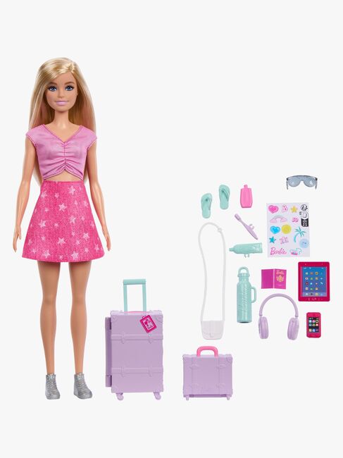 Barbie Family & Friends Modedukke Malibu med Rejsetilbehør 00726004-2462_3c.jpg