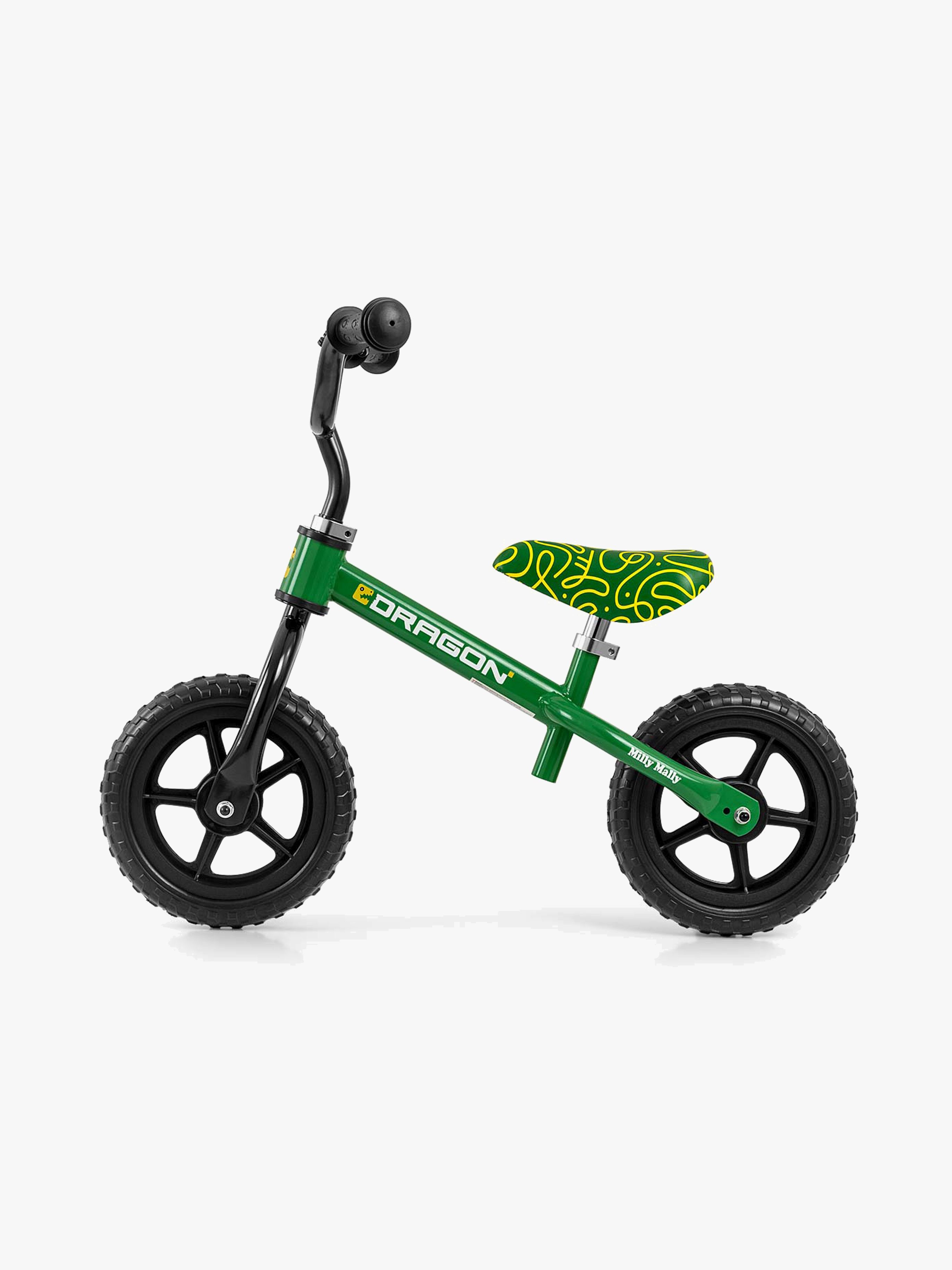 Milly Mally Dragon Løbecykel, Grøn
