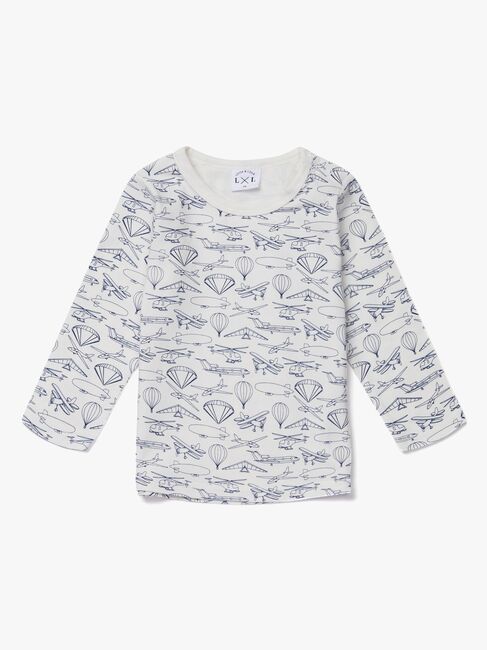 Luca & Lola Montay Langærmet T-Shirt 2-pak, White 
