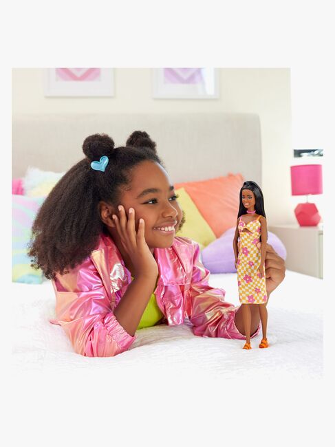 Barbie Fashionista Dukke i Ternet Kjole