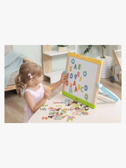 VIGA Magnetbogstaver & Tal 77 Stk.