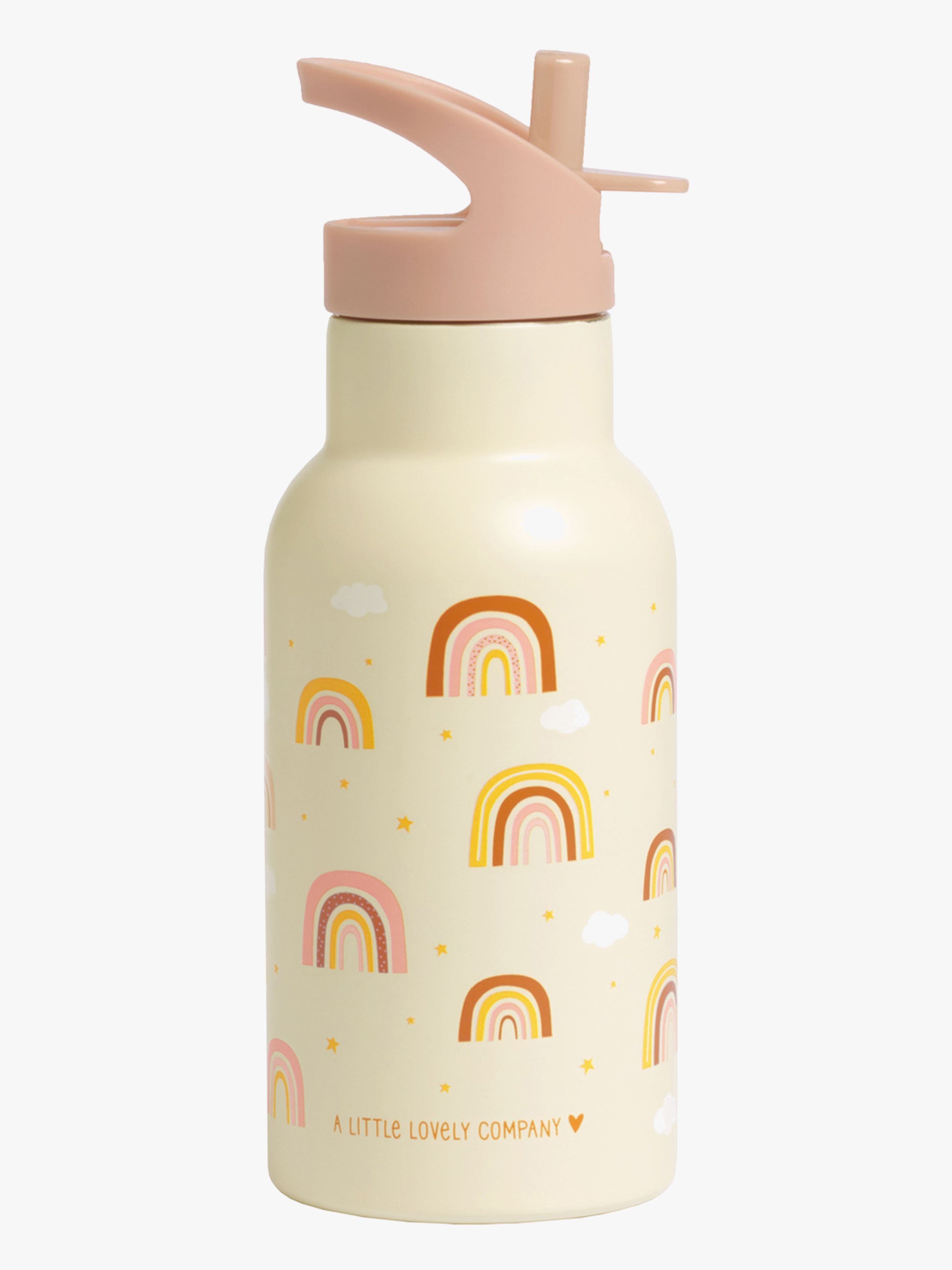 A Little Lovely Company Drikkedunk Regnbuer 350 ml, Beige