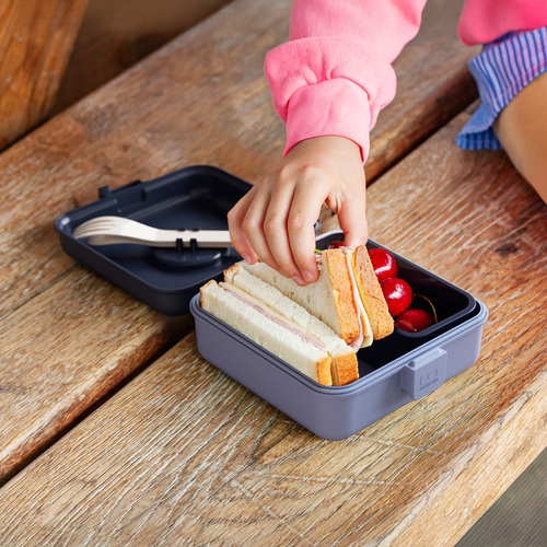 Monbento Snacky Bento Madkasse, Blue infinity